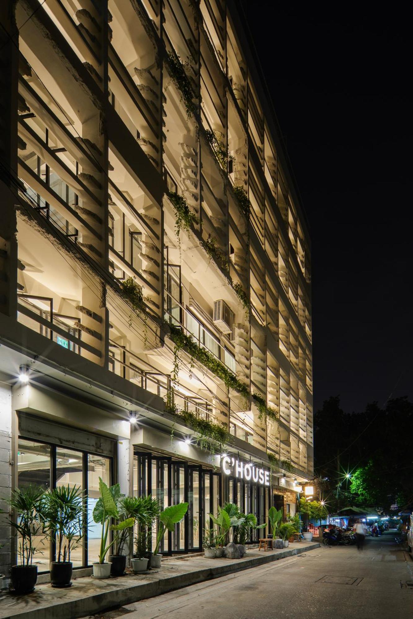 C'House Bangkok Hostel Exterior foto