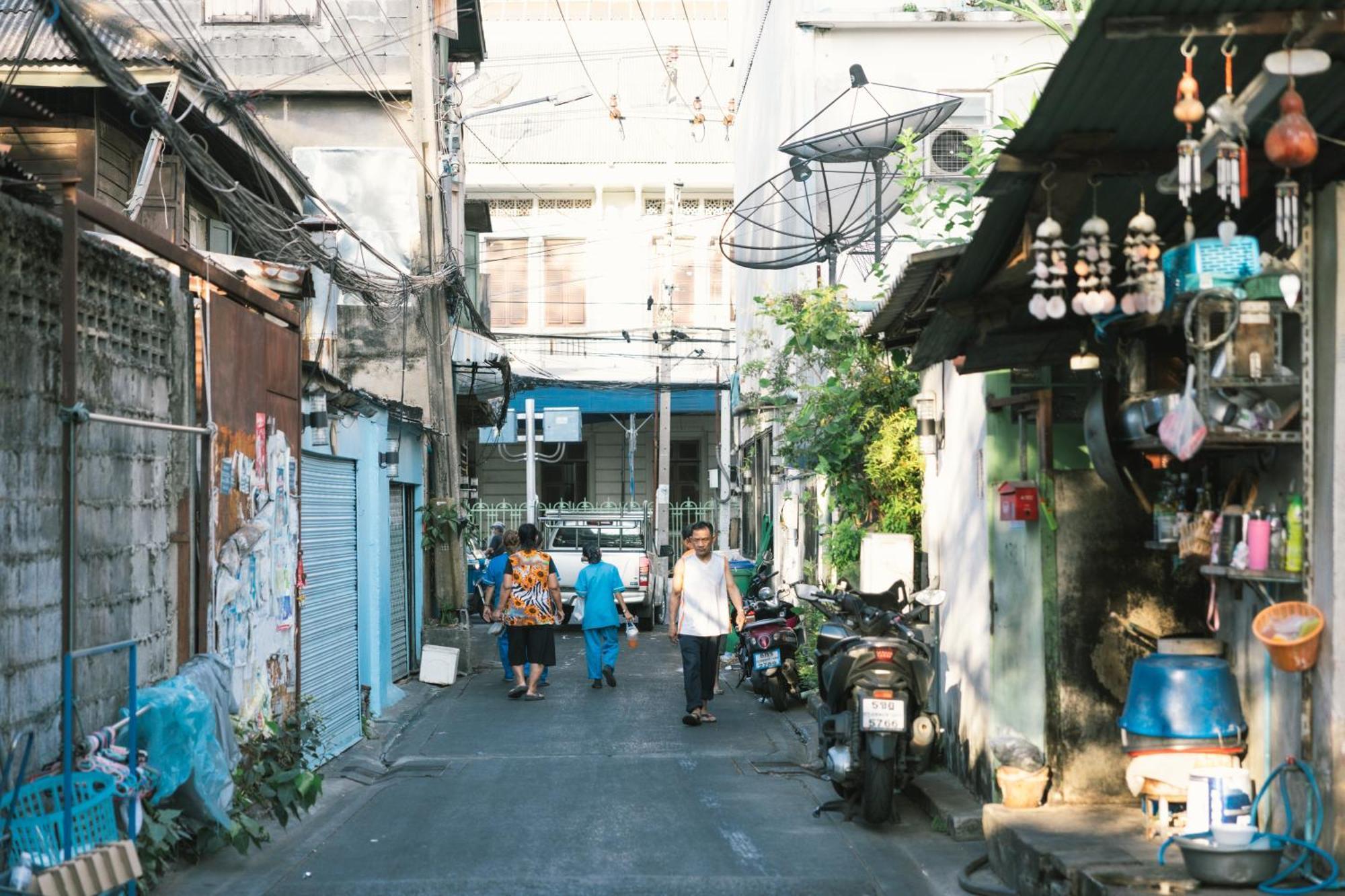 C'House Bangkok Hostel Exterior foto